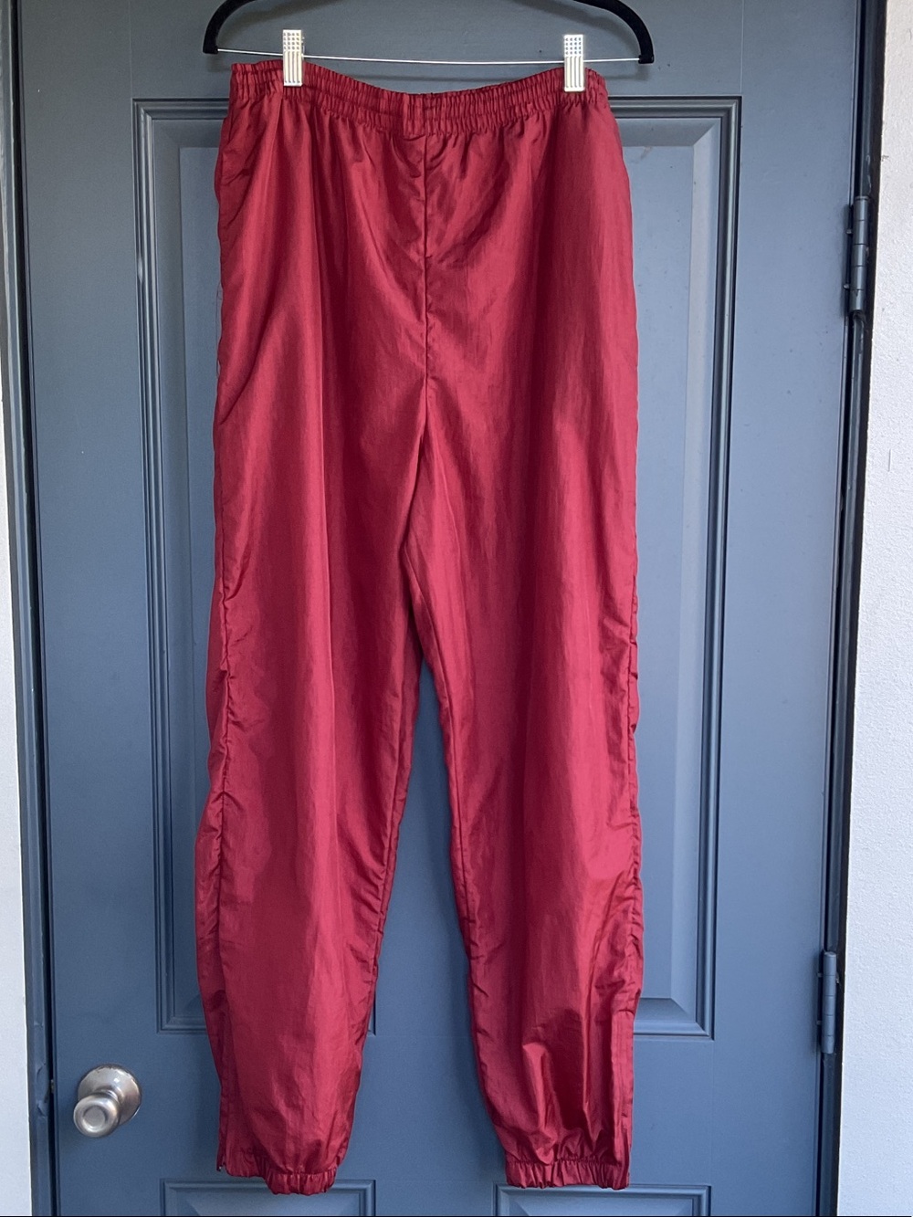 Westbound Women's Burgundy Track Joggers, Size M